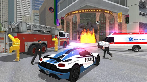 UK Police Car Crime Driving screenshot 1
