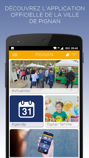 Ville de Pignan : l'applicatio