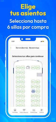 Pinbus: Compra Pasajes de Bus screenshot 4