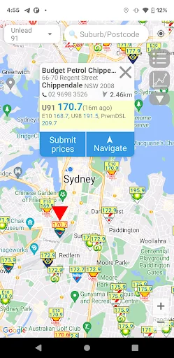 Petrol Spy Australia screenshot 1
