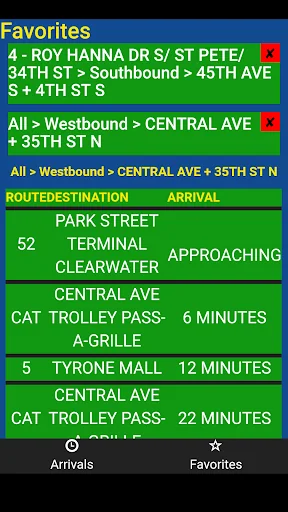 Pinellas County Bus Tracker screenshot 2