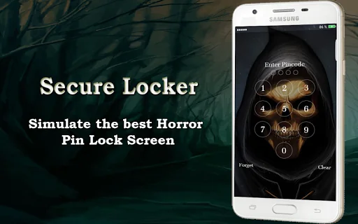 Lock Screen - Skull Pin Lock S screenshot 4