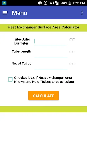 Heat Exchanger Area Pro