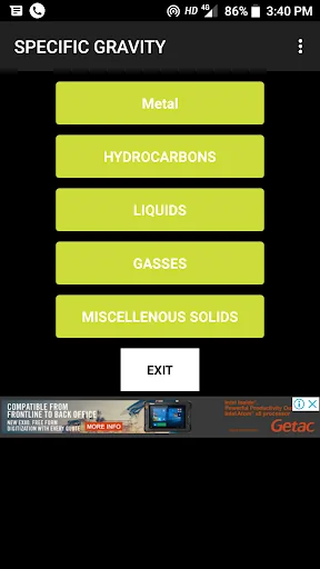 Specific Gravity