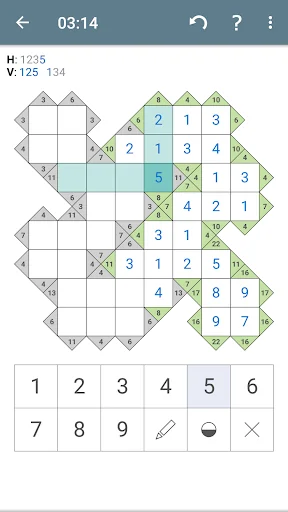 Kakuro (Cross Sums) screenshot 3