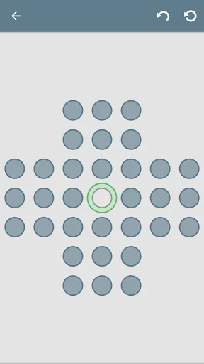 Peg Solitaire - Puzzle Game screenshot 1