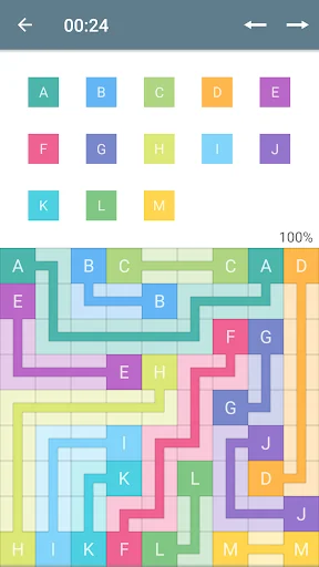 Color Pipes (Numberlink) screenshot 2