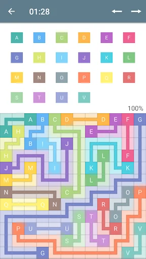 Color Pipes (Numberlink) screenshot 3