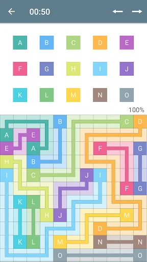 Color Pipes (Numberlink) screenshot 4
