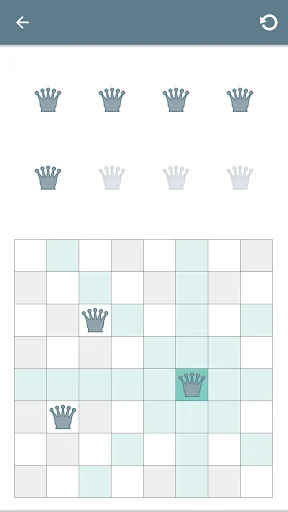 8 Queens - Chess Puzzle Game screenshot 1
