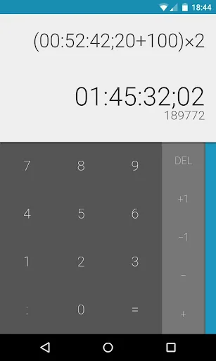 The Timecode Calculator
