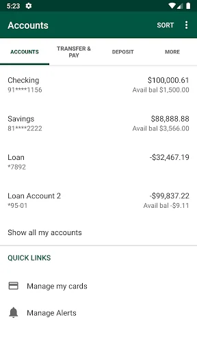 Pinnacle Bank Mobile screenshot 3