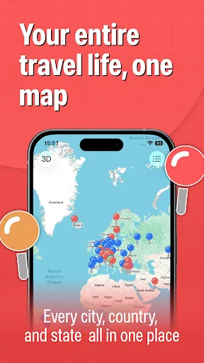 Pin Traveler: Travel Tracker