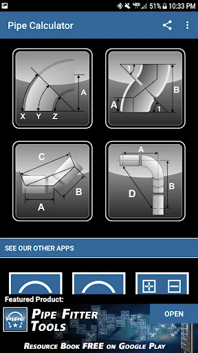 Pipe Fitter Calculator screenshot 3
