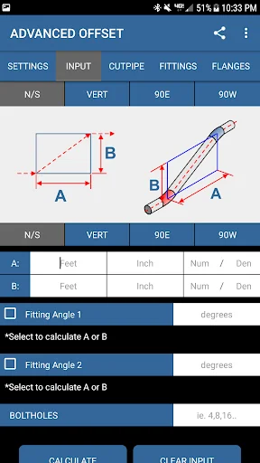 Pipe Fitter Calculator screenshot 4