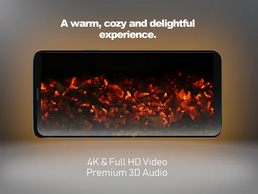 Blaze - 4K Virtual Fireplace screenshot 1