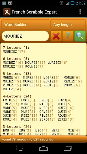 Word Expert - French