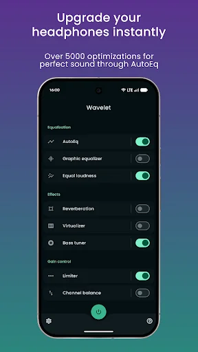 Wavelet: headphone equalizer