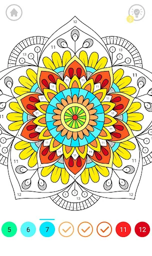 Mandala Coloring Antistress screenshot 2