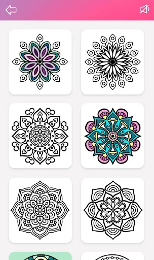 Mandala Color Game Antistress screenshot 2