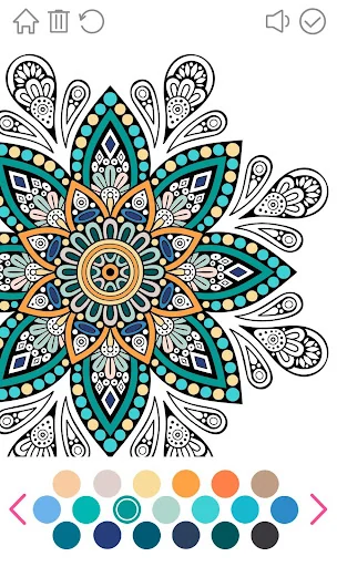 Mandala Color Game Antistress screenshot 3