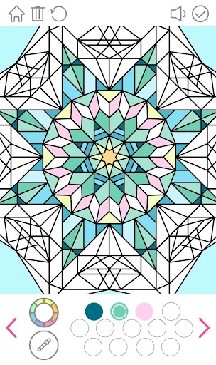 Mandala Color Game Antistress screenshot 4