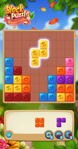 Block Puzzle: Blossom Garden screenshot 1
