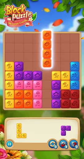 Block Puzzle: Blossom Garden screenshot 2