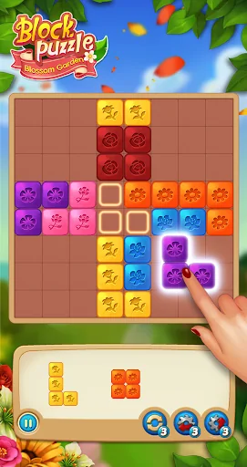 Block Puzzle: Blossom Garden screenshot 3