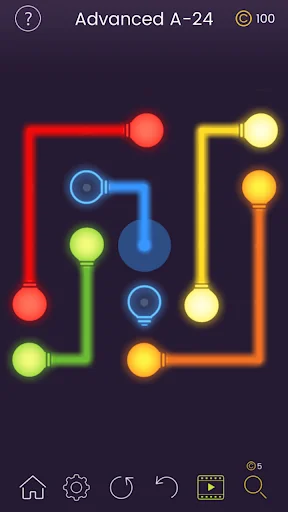 Puzzle Glow : Brain Puzzle Gam screenshot 1