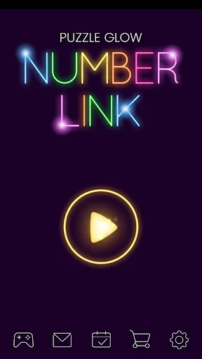 Puzzle Glow : Number Link Puzz