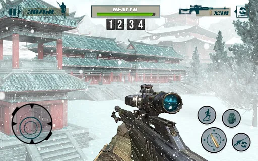 SWAT Sniper Fps Gun Games screenshot 1