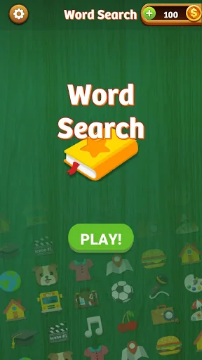 Word Search Game in English