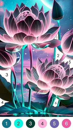 Fantasy Color-Paint By Number