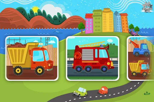 Cars & Trucks Puzzle for Kids screenshot 4