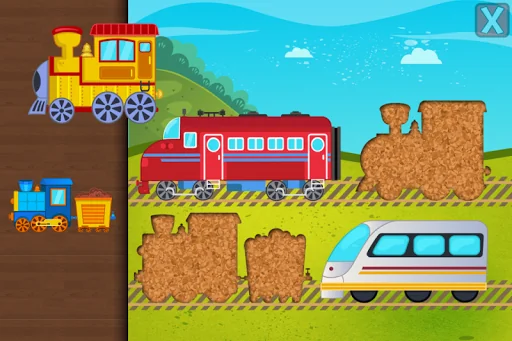 Trains Jigsaw Puzzles for Kids screenshot 2