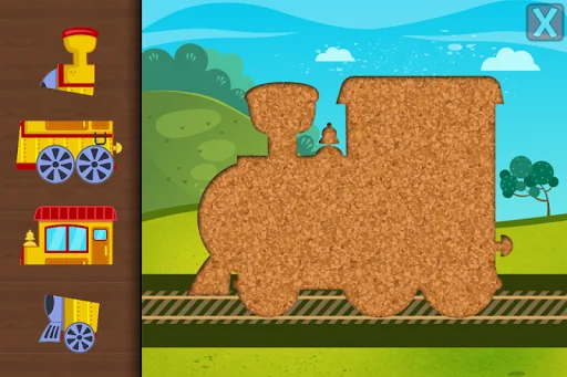 Trains Jigsaw Puzzles for Kids screenshot 3