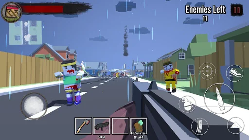 Blocky Zombie Survival screenshot 2