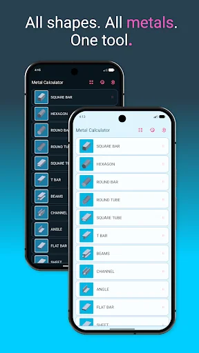 Metal Weight Calculator screenshot 1