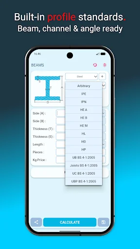 Metal Weight Calculator screenshot 4