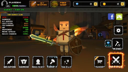Pixel Blade M