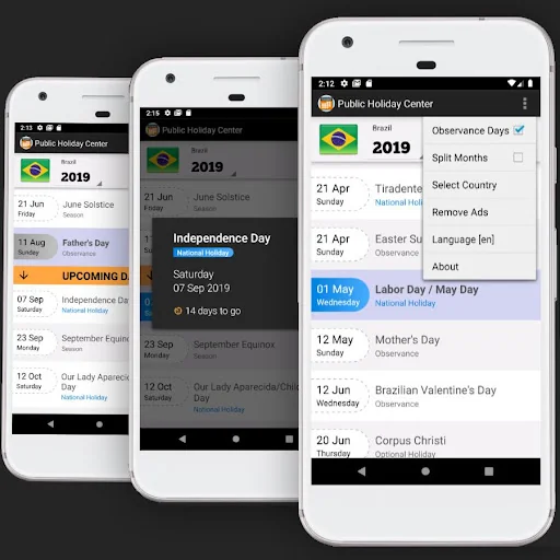 Public Holiday Center screenshot 4