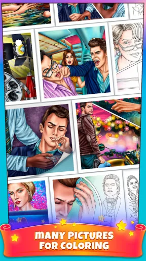 Color Book:  Secret Stories screenshot 1
