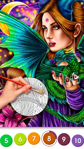 Color Book:  Secret Stories screenshot 2