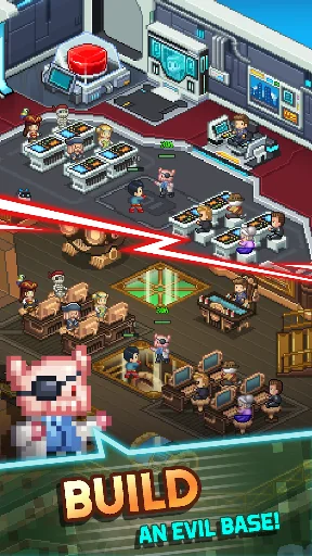 Tap Tap Evil: Idle Cash 8 bit screenshot 1