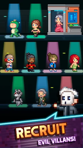Tap Tap Evil: Idle Cash 8 bit screenshot 2