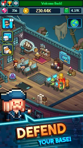 Tap Tap Evil: Idle Cash 8 bit screenshot 4