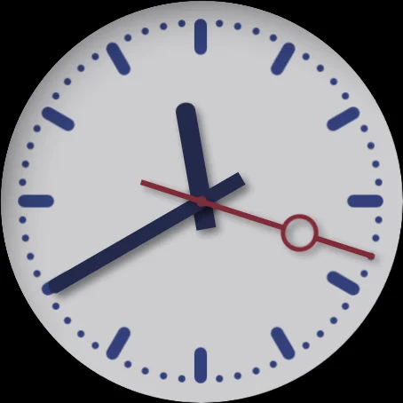 Dutch Railway Station Clock screenshot 3