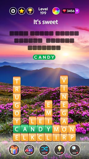 Word Vistas- Stack Word Search