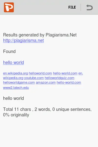 Plagiarism Checker screenshot 3
